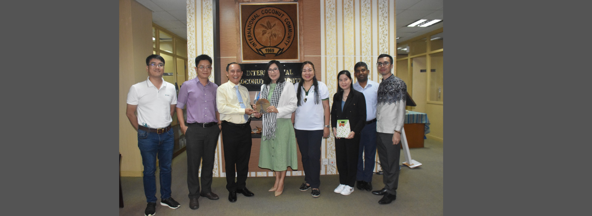 A Courtesy Visit by the Vietnam Coconut Association to the ICC Secretariat and Indonesian Coconut Industries.
