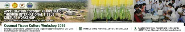 Coconut Tissue Culture Workshop 2026