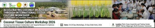 Coconut Tissue Culture Workshop 2026