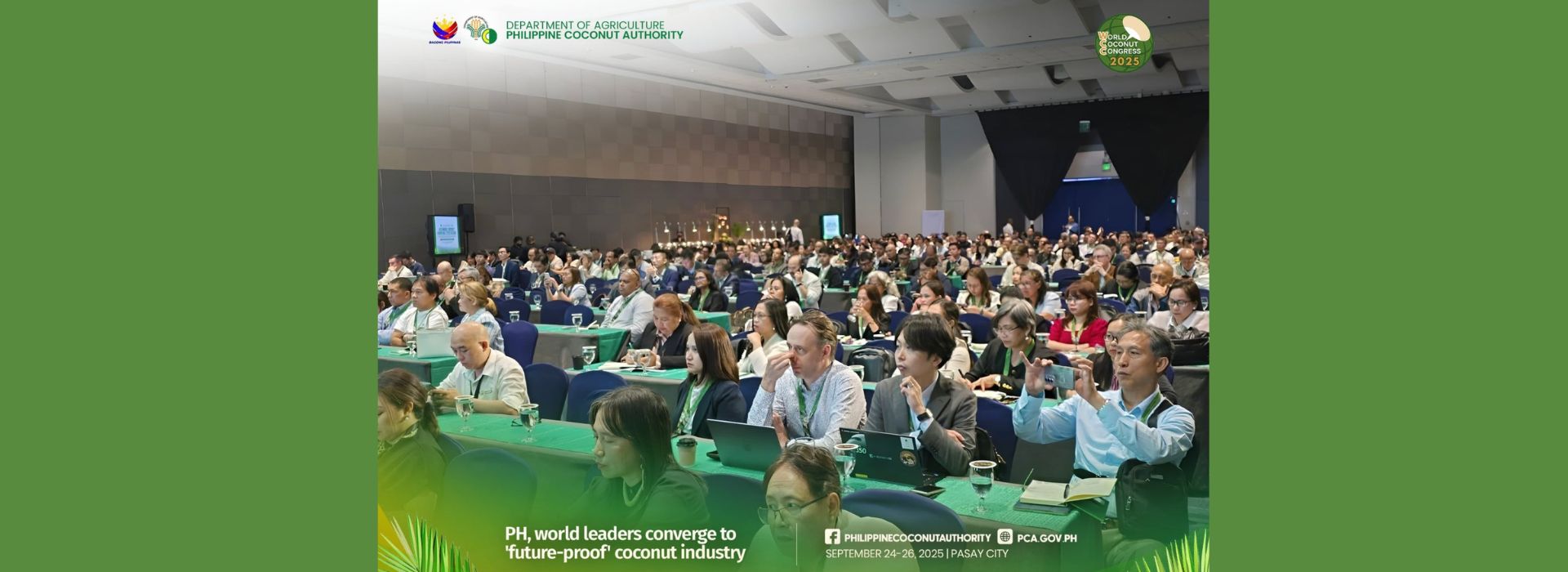 ICC Highlights Supply-Side Strategies and Regional Cooperation at World Coconut Congress 2025 in Manila