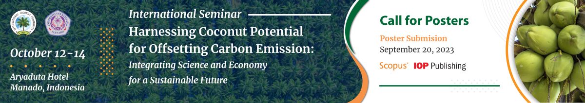 International Seminar - Sequestering Carbon & Sustaining Earth: Harnessing the Potential of Coconut Ecosystems