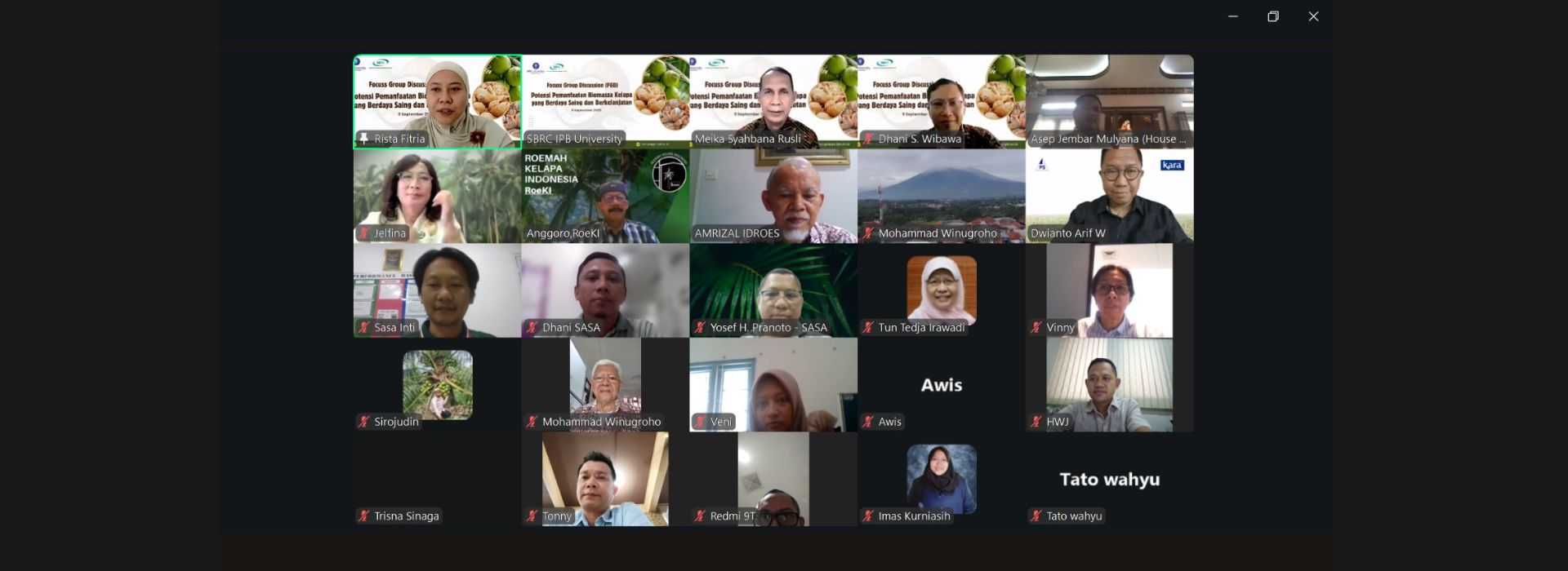 ICC Director-General Highlights Potential of Coconut Biomass at IPB University Forum