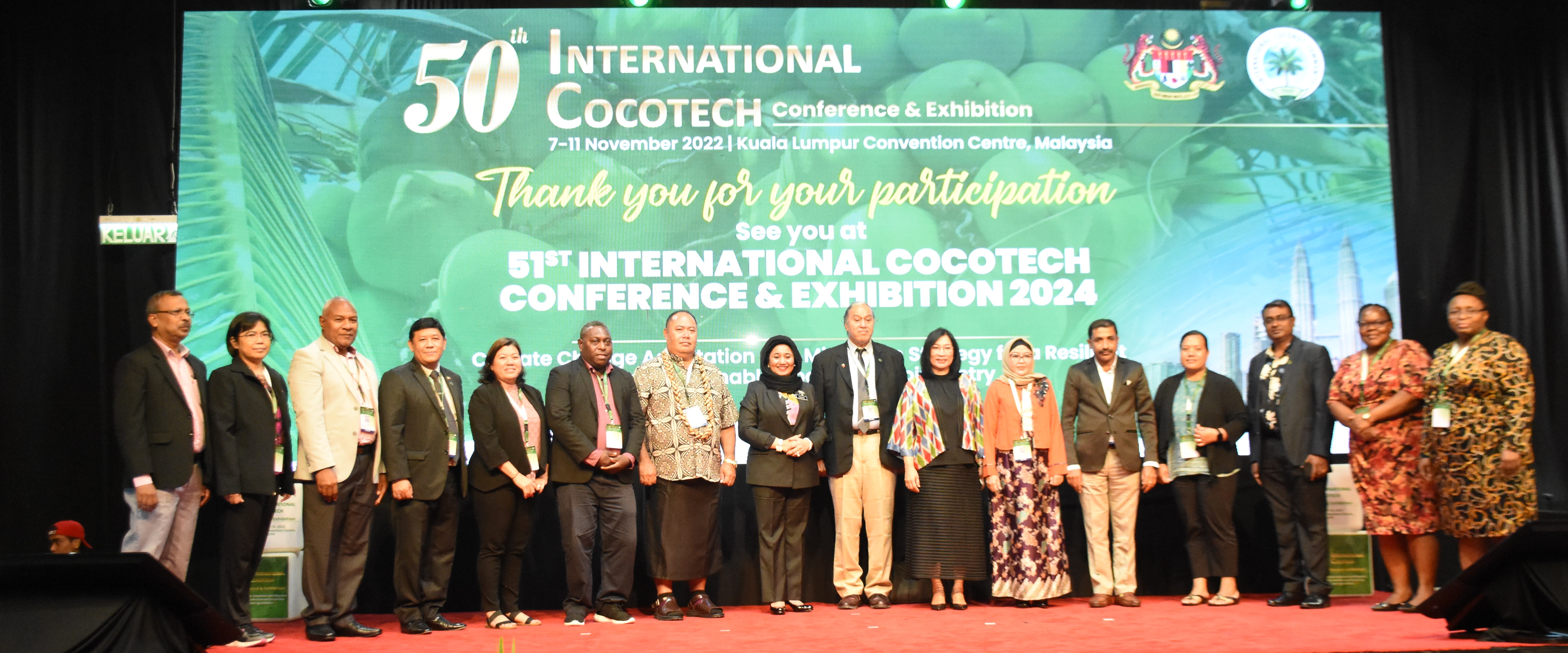 Highlights of The 50th International COCOTECH Conference & Exhibition 2022
