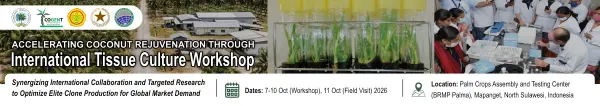 Coconut Tissue Culture Workshop 2026